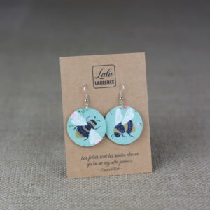 Boucles d’oreilles « Les Z’Abeilles »