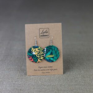 Boucles d’oreilles « La Jungle »