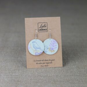 Boucles d’oreilles « Les P’tits Oiseaux »