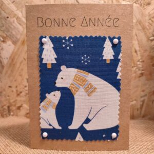Carte de Vœux « Ambiance Polaire »