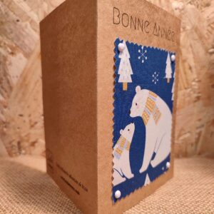 Carte de Vœux « Ambiance Polaire »