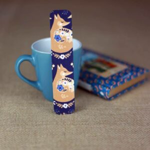 Marque-page en tissu « Renard Chenapan »